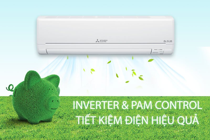 Máy lạnh Mitsubishi Electric Inverter 2HP MSY-GM18VA pam control tiết kiệm điện